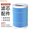 亚都（YADU）无雾加湿器滤网滤芯净化过滤配件适用SZ300-TJK302  SZ300-TJK302Pro【配件】 实拍图