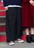 优衣库保暖休闲长裤女装/休闲裤裤子479402 57 深橄榄色 M /160/68A 实拍图