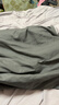 艾薇 A类水洗棉床上四件套双人床单枕套四件套 被套200*230cm 极速灰 实拍图