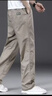 【100%纯棉】耐磨男裤休闲裤男士裤子夏季薄款工装裤子男阔腿裤男 【舒适耐磨】卡其色3222 XL 【140-160斤可穿】 实拍图