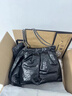 CHARLES&KEITH子母链条大容量流浪包托特包单肩斜挎包女包礼物CK2-40671449 【L号】Black黑色 L 实拍图