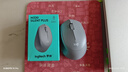 罗技（Logitech）M330 轻音鼠标 无线鼠标 办公鼠标 右手鼠标 带无线微型接收器 灰色 实拍图