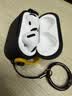 斯幻柯适用苹果airpods4代无线蓝牙耳机保护套airpods4新款四代软硅胶连体airpods4代-电音小子黑橙 实拍图