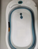 十月结晶婴儿浴盆3件套+挂绳脸盆3只 实拍图