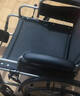 鱼跃(yuwell)轮椅车H051折叠老人轻便旅行手推车钢管免充气胎代步车 实拍图