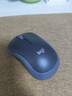 罗技（Logitech）M185鼠标 无线鼠标 办公鼠标 对称鼠标 黑色灰边 带无线2.4G接收器 实拍图
