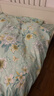 富安娜家纺床上四件套纯棉 100%全棉床单 双人加大床品 被套230*229cm 实拍图