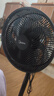 美的（Midea）【超级单品】七叶轻音立式电风扇家用柔风落地扇台式桌面小型风扇大风量节能摇头宿舍电扇 SAF30AB 实拍图