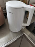 美的（Midea）电热水壶家用烧水壶泡茶0涂层食品级304不锈钢自动断电双层防烫全钢无缝1.5L大容量 MK-HJ1566 实拍图