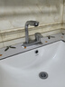 柏温卫浴全铜高脚双孔面盆龙头单把冷热水龙头三孔洗手洗脸盆水龙头 龙头+60cm进水管+大礼包 实拍图