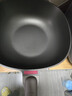 OOU不粘锅炒锅平底煎炒锅多功能家用【钛轻锅】燃气电磁炉适用32CM 实拍图