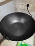 炊大皇铁锅家用无涂层不锈炒锅燃气灶专用炒锅炒菜锅平底锅极铁锅28cm 实拍图