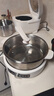 小熊（Bear）0涂层电火锅专用锅 不锈钢电热锅 5-8个人不粘分体可拆洗 F60L2 6L 实拍图
