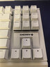 CHERRY樱桃 MX1.1机械键盘 G80-3910游戏键盘 悬浮式无钢结构 87键有线键盘 电脑键盘 白色 红轴 实拍图