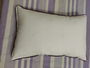 水星家纺枕头枕芯酒店枕头护颈枕头芯家用单个纯棉抗菌可水洗高枕48x74cm 实拍图