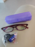年轻态防蓝光老花眼镜添福系列男女款高清超轻中老年人花镜TF8008+200度 实拍图