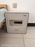 艾谱保险柜家用 保险箱指纹密码办公防盗防搬走床头柜 小型全钢3C国标认证财务收纳夹万 京智高40CM白 实拍图