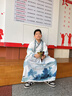 安妮优儿男童中秋节汉服中国风儿童古装帅气学生少爷公子国学服 灰色 160 实拍图