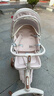 XUM婴儿车婴儿推车0-6岁用折叠可坐可躺带减震遛娃神器双向溜娃车 六重减震|加高防护|全棚 卡其色 实拍图