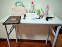 全品屋 可折叠桌电脑桌台式学生长条桌卧室简易书桌写字学习桌桌子办公 长80CM*宽40CM*74CM 实拍图