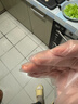 妙洁柔韧一次性手套 PE材质 100只装 27cm 食品级柔软服帖 强韧不易破 实拍图
