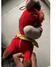 海惠有品马年吉祥物马上有钱玩具年款仿真红马25cm毛绒玩偶公仔生肖摆件 实拍图