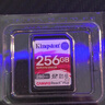 金士顿（Kingston）256GB SD存储卡 U3 V60 4K 数码相机内存卡 读速280MB/s 写速150MB/s 微单/单反相机 实拍图