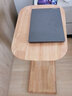 英尼斯（INNESS）  全实木茶几可移动双层小边几创意角几边桌床边桌现代简约时尚 原木色-中号【桌面宽-34.5】 实拍图