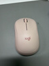 罗技（Logitech）M221轻音鼠标 无线鼠标 办公鼠标 对称鼠标 带无线微型接收器 茱萸粉 实拍图