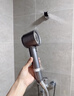 GuGuGo【德国】强劲增压花洒淋浴喷头带软管一套家用多功能手持莲蓬喷头 双涡轮增压花洒-枪灰 四档调节丨一键止水丨通用安装 实拍图