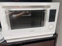 东芝（TOSHIBA）白珍珠水波炉高奢款家用微波炉烤箱微蒸烤炸炖一体机蒸烤箱28L触控彩屏ER-YD95CNW 实拍图