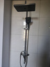 四季沐歌精铜龙头淋浴花洒套装枪灰增压花洒喷头全套手持花洒浴室淋浴器 【电镀款】精铜主体+雨幕顶喷5023 实拍图