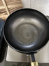 哥思顿章丘大肚锅手工锻打老式炒锅无涂层不粘辅食锅 鱼鳞款24cm 实拍图