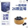 源制所蓝莓汁花青素100%复合果汁饮料蓝莓果汁蓝莓汁200ml*6瓶装 实拍图