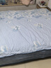 博洋家纺床上用品四件套纯棉被套床单100%棉套件全棉被罩1.8米床清和月蓝 实拍图