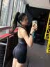 自由系美背挂脖运动内衣女一体式速干训练背心防震聚拢普拉提健身文胸 实拍图