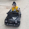 乐威普奔驰授权儿童电动车玩具车可坐人四轮带遥控男女小孩宝宝生日礼物 实拍图