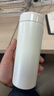 米家 保温杯 316不锈钢水杯 男女士杯子 大容量茶杯便携 350ml白色 实拍图