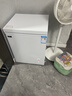 荣事达（Royalstar）小冰柜家用小型冷冻保鲜迷你冷藏商用卧式冷柜单用储母乳柜节能省电 【一级节能 全国联保】单温 118L 实拍图