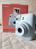 富士（FUJIFILM）instax  mini12 一次成像 立拍立得相机 mini12 绣球蓝 套餐九（官方标配+相机包+相册+白边相纸40张） 实拍图