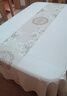 简美家餐桌布高级轻奢感防水防油桌布保护垫茶几桌垫pvc长方形140*180cm 实拍图