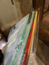 绿文5个A4双层加厚大网格拉链袋防水资料袋两层带名片文件袋填写科目袋学生资料袋报告收纳资料袋 实拍图
