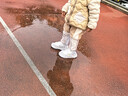 牧萌儿童雨鞋套男女童防水脚套防滑耐磨水鞋学生卡通雨靴 太空人 L 实拍图
