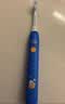 飞利浦（PHILIPS）儿童电动牙刷  萌牙定制专属设计2档模式 儿童定制专属刷头*2 生日/儿童/学生礼物HX2432/01蓝色 实拍图