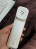 飞利浦(PHILIPS）电话机座机 固定电话 办公家用 来电显示 双接口 免电池 CORD118白色 实拍图
