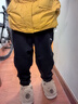 安踏儿童裤子男女大童2024冬季加绒保暖针织运动长裤A72447703J 实拍图