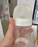 贝亲（Pigeon）玻璃奶瓶宽口径防胀气160ml S号奶嘴 1月+ AA186  实拍图