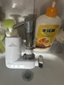 海尔（Haier）净水器水龙头过滤器家用直滤饮用水自来水滤水器前置过滤器厨房卫生间用除余氯三挡出水可清洗滤芯 月光白 一机4芯 实拍图