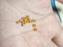 胜恋【胜恋】胜恋金珠999足金小珠子黄金硬金转运珠子隔珠古法珠手链 999足金3mm古法金珠 多颗混发0.05g 实拍图