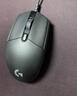 罗技（G）G102第二代游戏鼠标 RGB流光灯效鼠标 轻量化  游戏级8000DPI传感器 黑色 200-8000DPI 实拍图